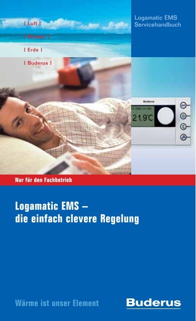 Logamatic EMS – die einfach clevere Regelung - Buderus