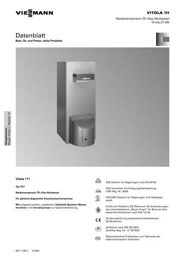 Datenblatt - Stampff Heizung