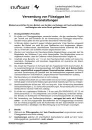 Verwendung von Flüssiggas bei Veranstaltungen - Feuerwehr ...