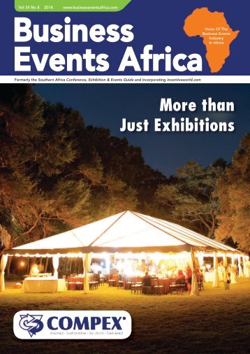 Business Events Africa - Vol 34 No 08 - August 2014