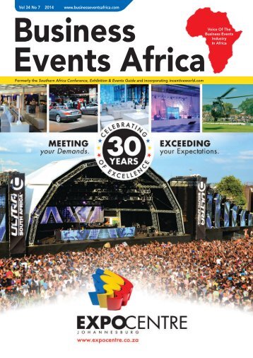 Business Events Africa - Vol 34 No 07 - July 2014