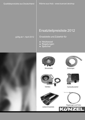 E-Preisliste 2012.qxp - Paul Künzel GmbH & Co.