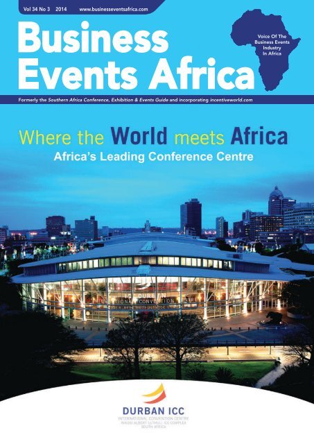 Business Events Africa - Vol 34 No 03 - March 2014