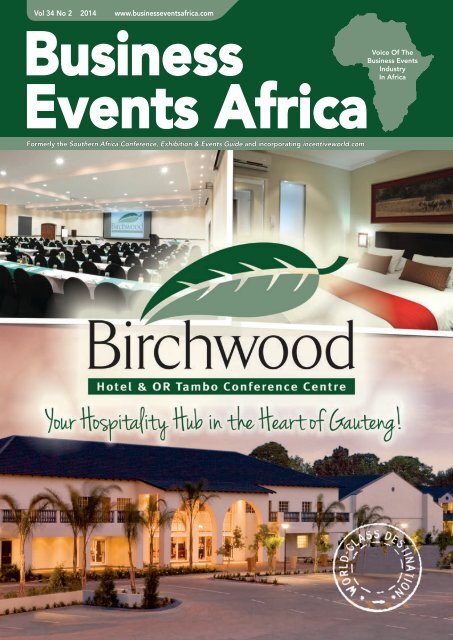 Business Events Africa - Vol 34 No 02 - February 2014