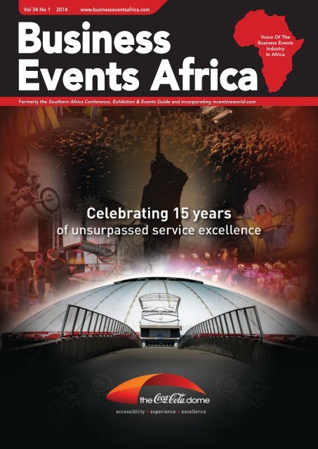 Business Events Africa - Vol 34 No 01 - Januiary 2014