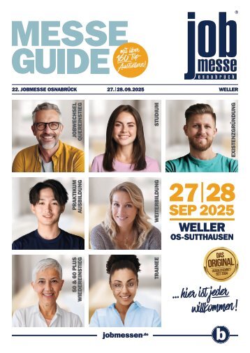 Das MesseMagazin der jobmesse osnabrück 2025