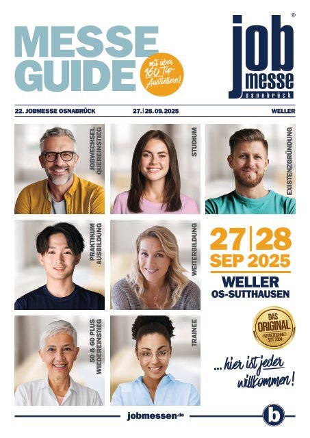 Das MesseMagazin der jobmesse osnabrück 2025