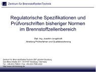 DIN EN 62282-3 - Zentrum für BrennstoffzellenTechnik GmbH