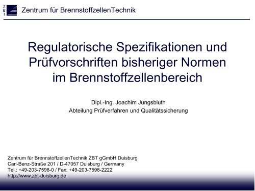 Din En 62282 3 Zentrum Fur Brennstoffzellentechnik Gmbh