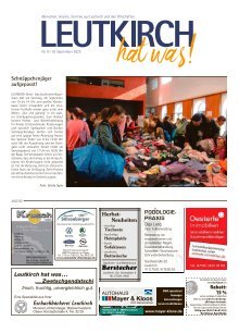 10.09.2025 Leutkirch hat was