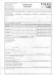 Tel.: 0512 r 5a 10 a4 Datenblatt - Tigas