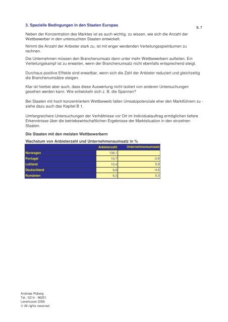 Marktstudie Maschinenbau