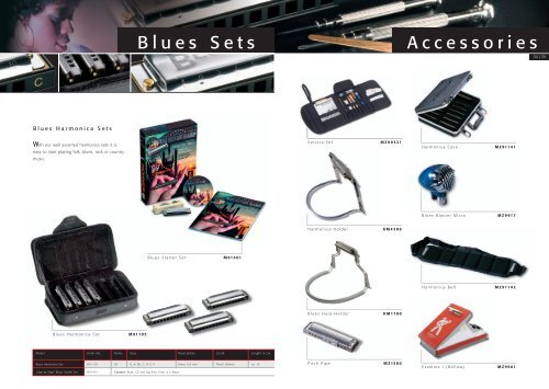 Blues Harmonica Sets With
