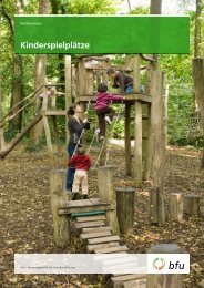 Kinderspielplätze – Fachbroschüre - BfU