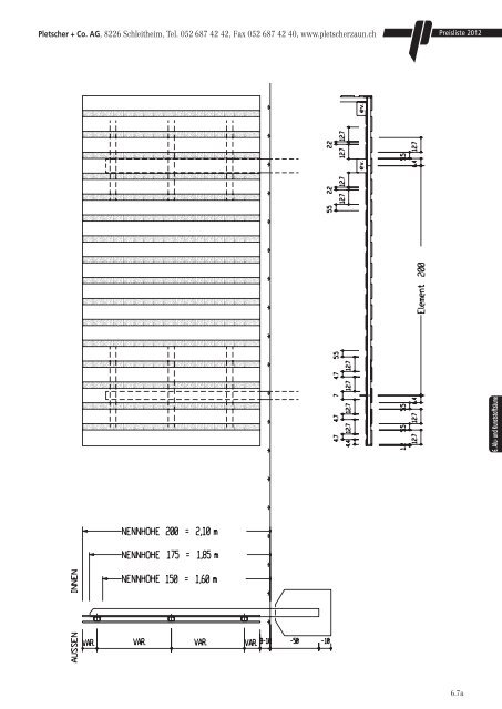 PREISLISTE 2012 - Pletscher & Co. AG