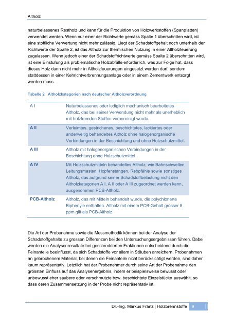 Holzbrennstoffe - Axpo-Holz