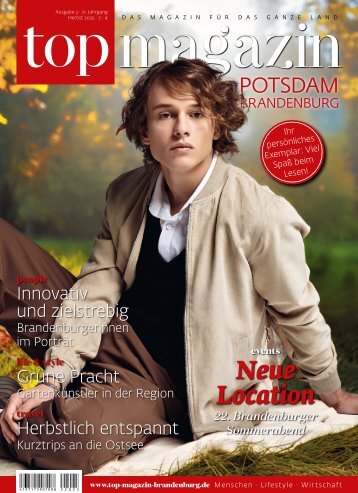 top POTSDAM/BRANDENBURG Herbstausgabe 2025