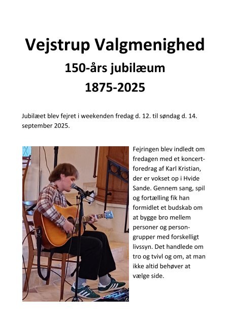 Jubilæumsweekend