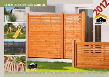 Katalog "Leben in Natur und Garten 2012" - bm massivholz