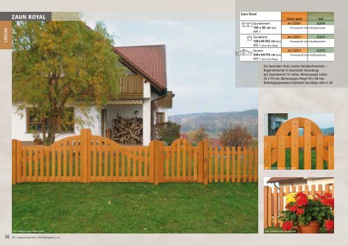 Katalog "Leben in Natur und Garten 2012" - bm massivholz