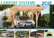 Bm massivholz Carport-systeme