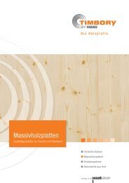 Massivholzplatten - Qualitätsprodukte für Handel und Handwerk