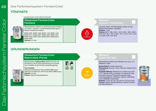 Das Zukunftssortiment (PDF, Broschüre) - Sikkens Joinery