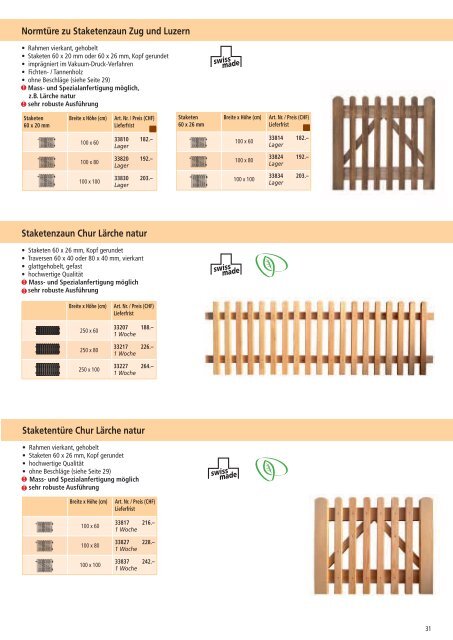 Holz im Garten» HiRes - Pletscher & Co. AG