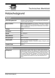 Brillant Holzschutzgrund