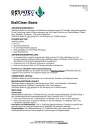 StallClean Basis - Desintec