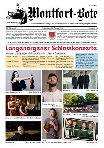 08.08.2025 Montfort-Bote