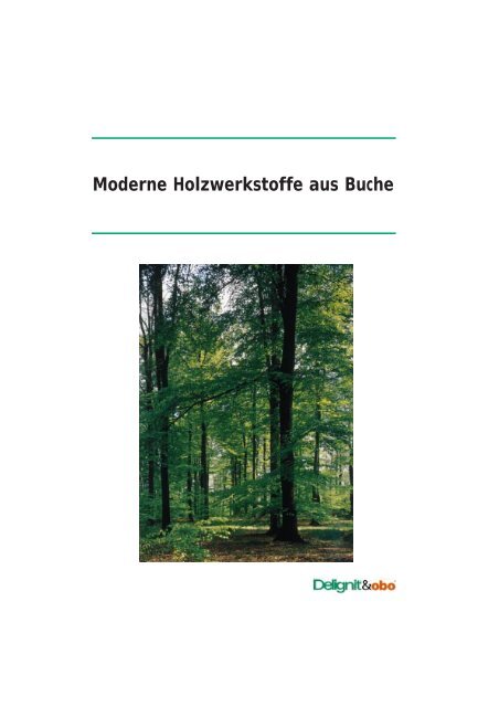 Moderne Holzwerkstoffe aus Buche - Delignit