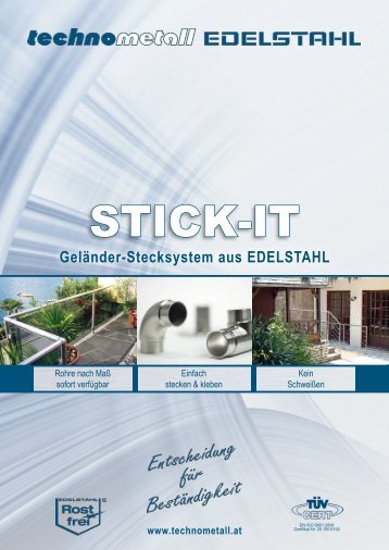 STICK-IT - technometall EDELSTAHL