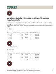 Lamellenschleifteller, Normalkorund, Stahl, NE-Metalle, Holz ...