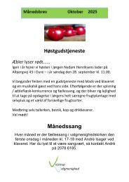 Månedsbrev oktober 2025
