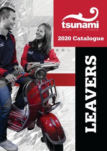 TSUNAMI 2020 LEAVERS CATALOGUE 