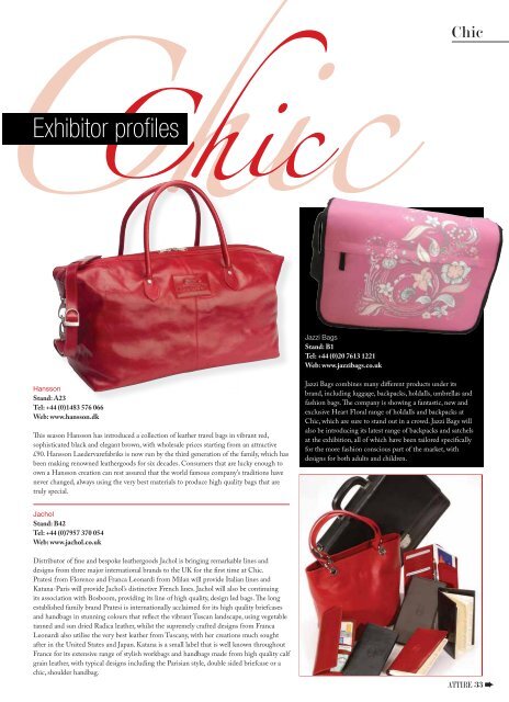 SHOW SPECIAL - Attire Accessories magazine