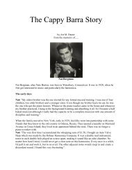 The Cappy Barra Story - Art Daane