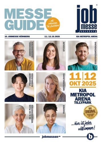 Das MesseMagazin zur jobmesse nürnberg 2025