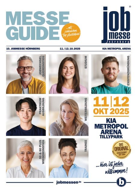 Das MesseMagazin zur jobmesse nürnberg 2025