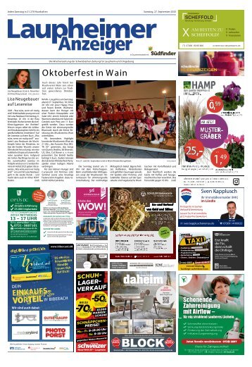 27.09.2025 Laupheimer Anzeiger