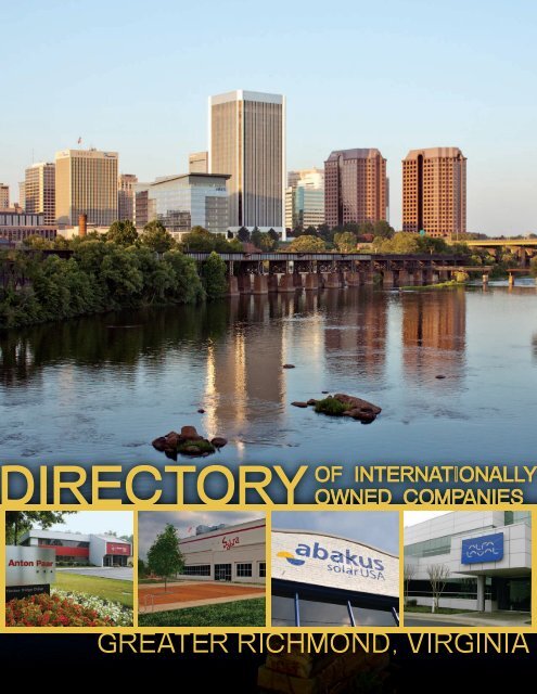 Directory of Internationally Owned Companies - Greater Richmond ...