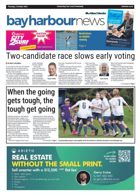 Bay Harbour: October 02, 2025