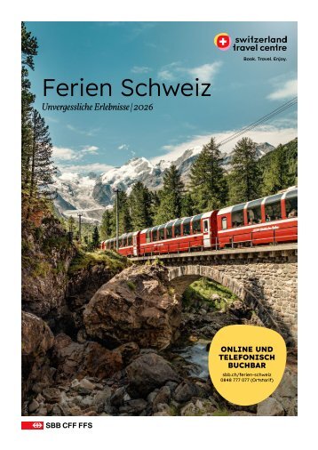 STC SBB Reisekatalog Deutsch 2026