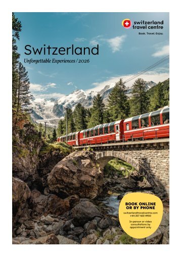 STC London travel catalog 2026