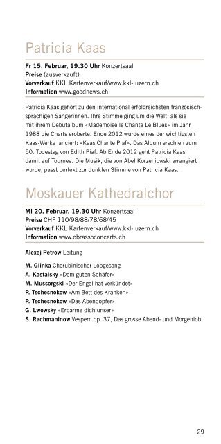 Luzerner TheaTer… MY FAIR LADY - KKL Luzern