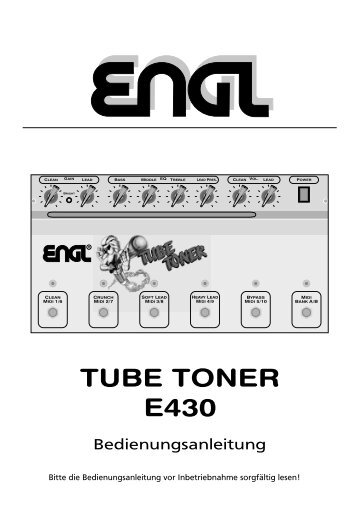 TUBE TONER E430 - Engl