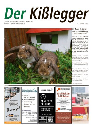 11.10.2025 Der Kißlegger