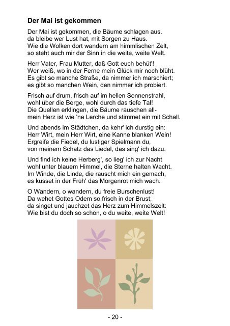 Liederbuch - DRK-Kreisverband Mannheim e.V.