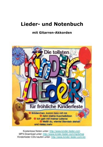 Die tollsten Kinderlieder für fröhliche Kinderfeste